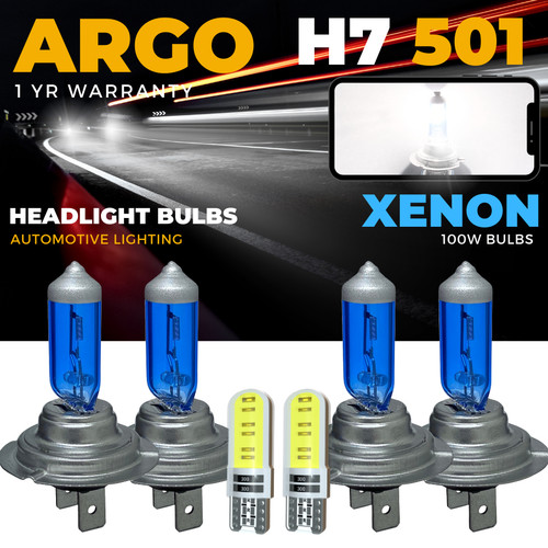 Super white xenon - h7,