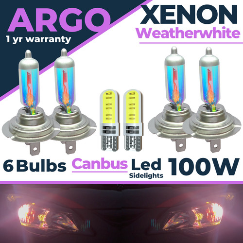 Rainbow xenon white - h7,